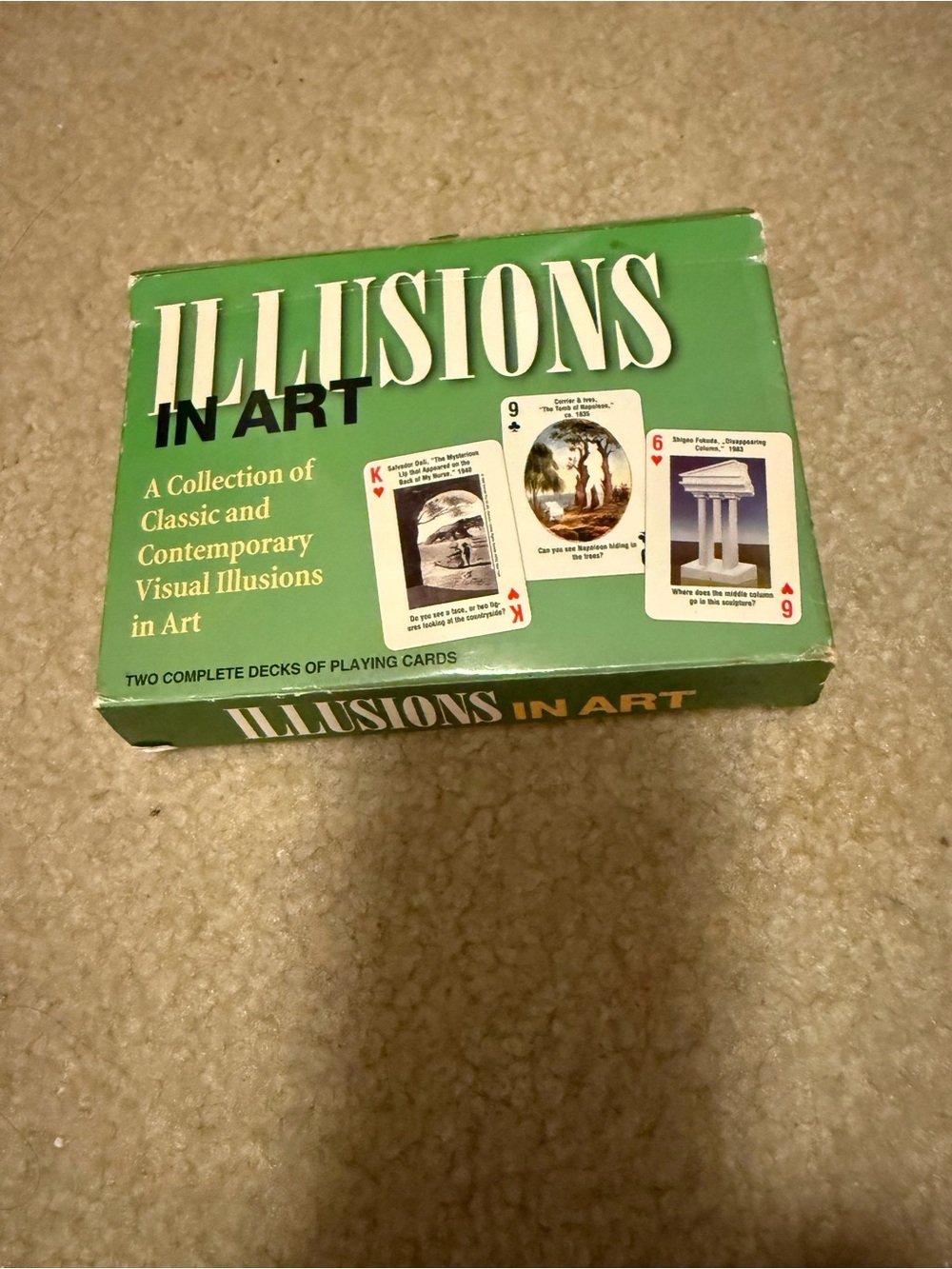 Playing Cards - 2 sets with art images